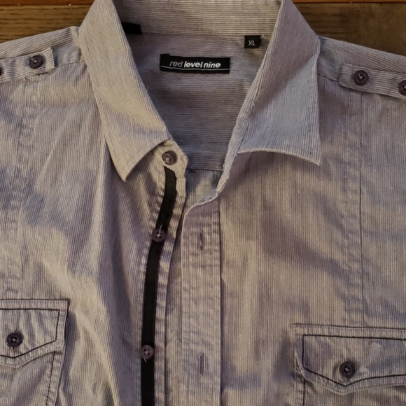 Red Level Nine short sleeve shirt - Picture 3 of 5